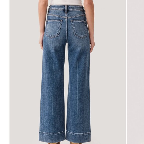 Risen Jay Wide Leg Wide Hem Trouser Jeans size 25 NWT! - Picture 5 of 6